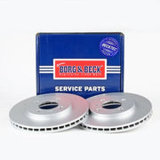 Borg & Beck 2 x Vented Front Brake Discs BBD4311