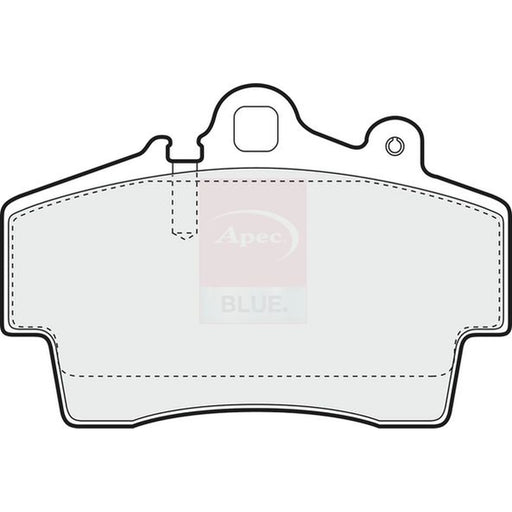 Apec Front Brake Pad Set PD3493