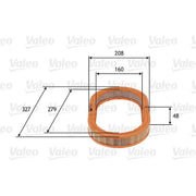Valeo Engine Air Filter 585722