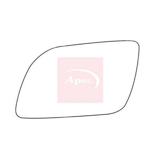 Apec Exterior Wing Mirror Glass Left AMS2725