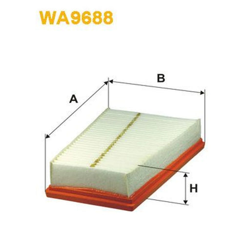 WIX Engine Air Filter WA9688