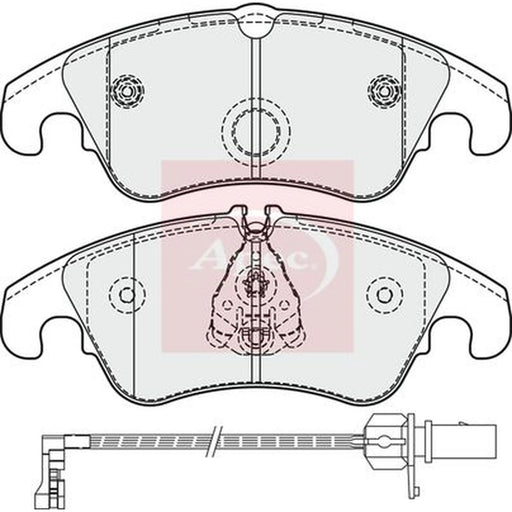 Apec Front Brake Pad Set PAD1862