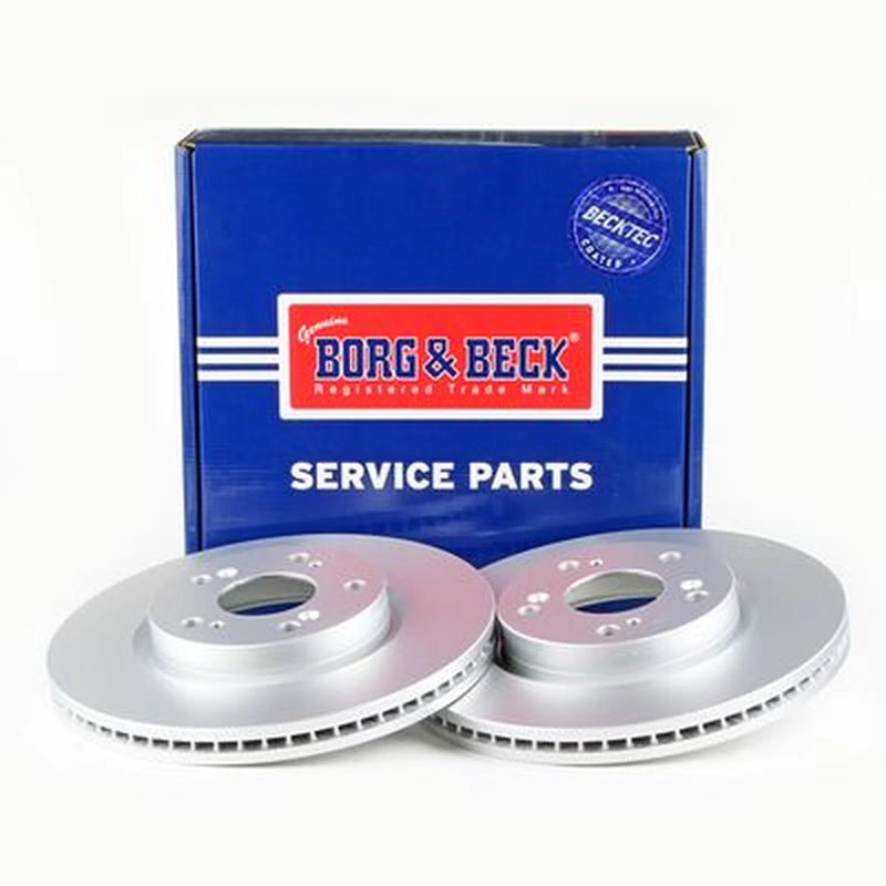 Borg & Beck 2 x Vented Front Brake Discs BBD5320