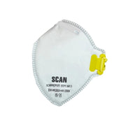 Scan Fold Flat Disposable Mask FFP1 (Pack of 3) - DTC3XD-3