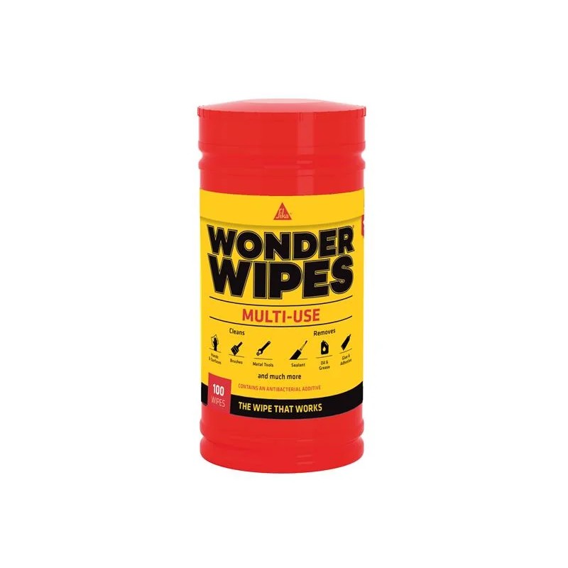 Everbuild Sika Wonder Wipes Tub x 100 - 467442