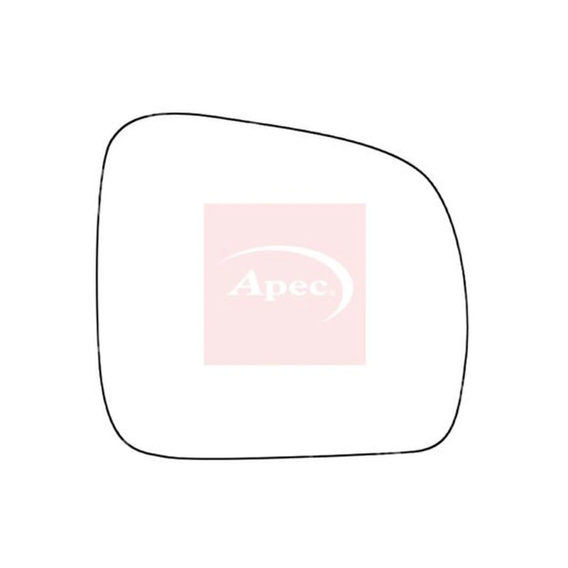 Apec Exterior Wing Mirror Glass Right AMS2046