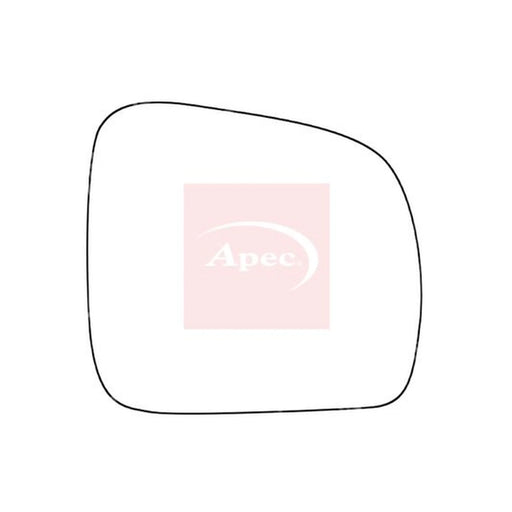 Apec Exterior Wing Mirror Glass Right AMS2046