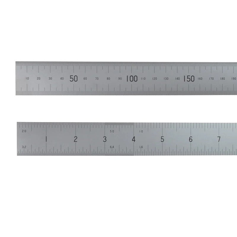 Fisher Satin Chrome Rule 600mm/24in - FC24