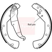 Apec Brake Shoe Set Axle Kit SHU552