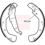 Apec Brake Shoe Set Axle Kit SHU552