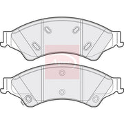 Apec Front Brake Pad Set PAD2038