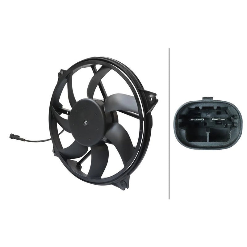 Hella Engine Cooling Fan 8EW 366 420-001
