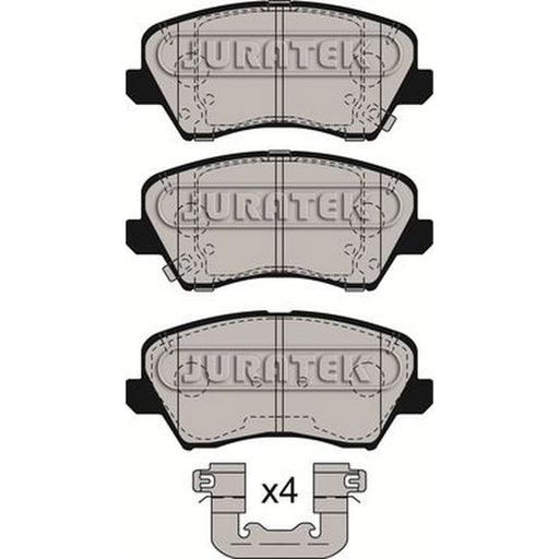 Juratek Front Brake Pad Set JCP8614