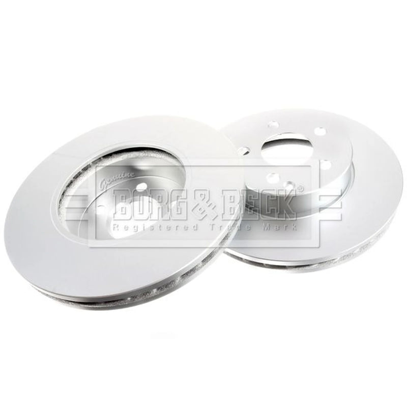 Borg & Beck 2 x Vented Front Brake Discs BBD4629