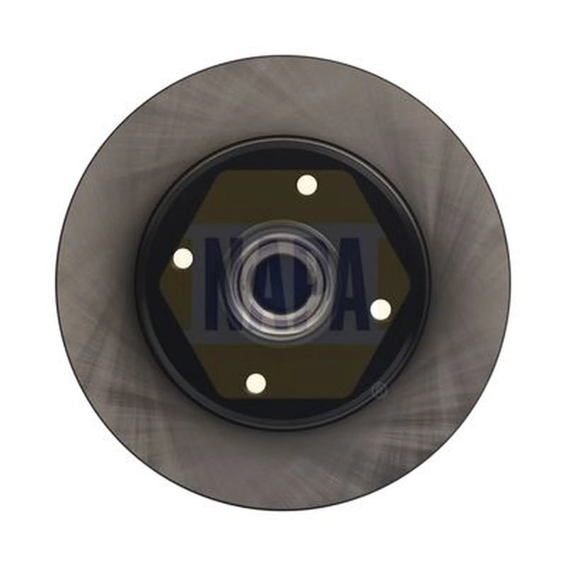NAPA 2 x Solid Rear Brake Discs NBD5151