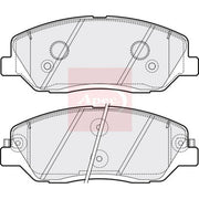 Apec Front Brake Pad Set PAD1564