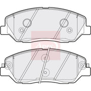 Apec Front Brake Pad Set PAD1564