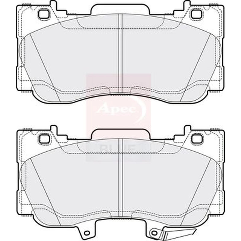 Apec Front Brake Pad Set PD3839