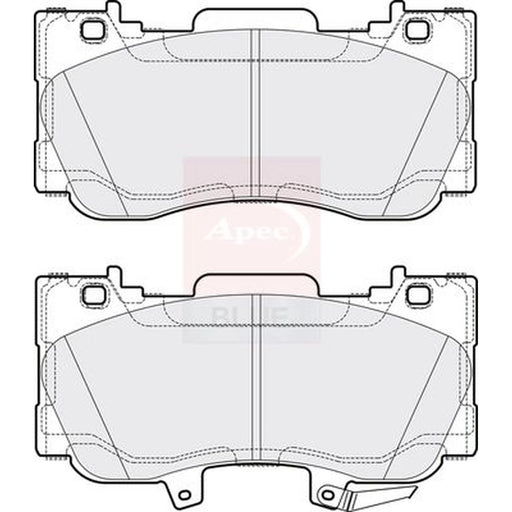 Apec Front Brake Pad Set PD3839