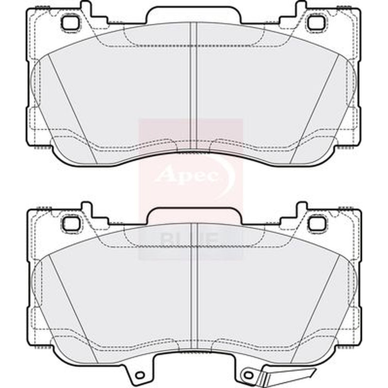 Apec Front Brake Pad Set PD3839