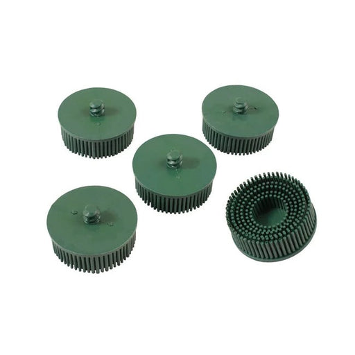 Abracs Quick Lock Bristle Brush 50mm x P50 Green 5pc - CPL