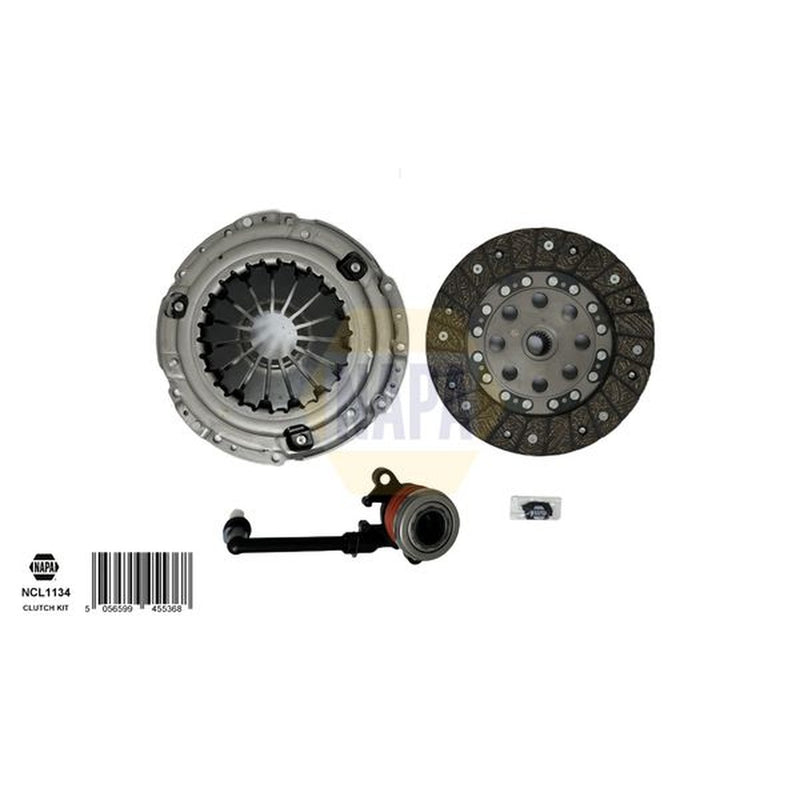 NAPA Clutch Kit Set 3pc NCL1134