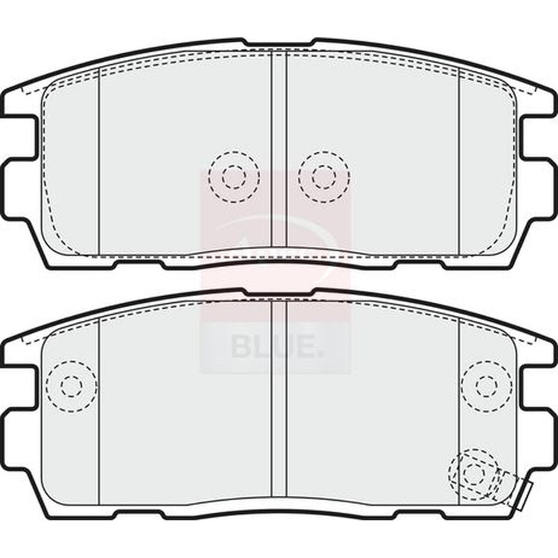 Apec Rear Brake Pad Set PD3225