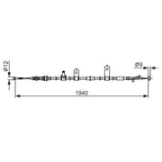 Bosch Handbrake Cable Rear 1 987 482 852