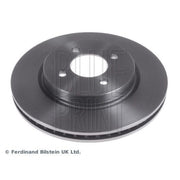 Blue Print 2 x Internally Vented Front Brake Discs ADC443129