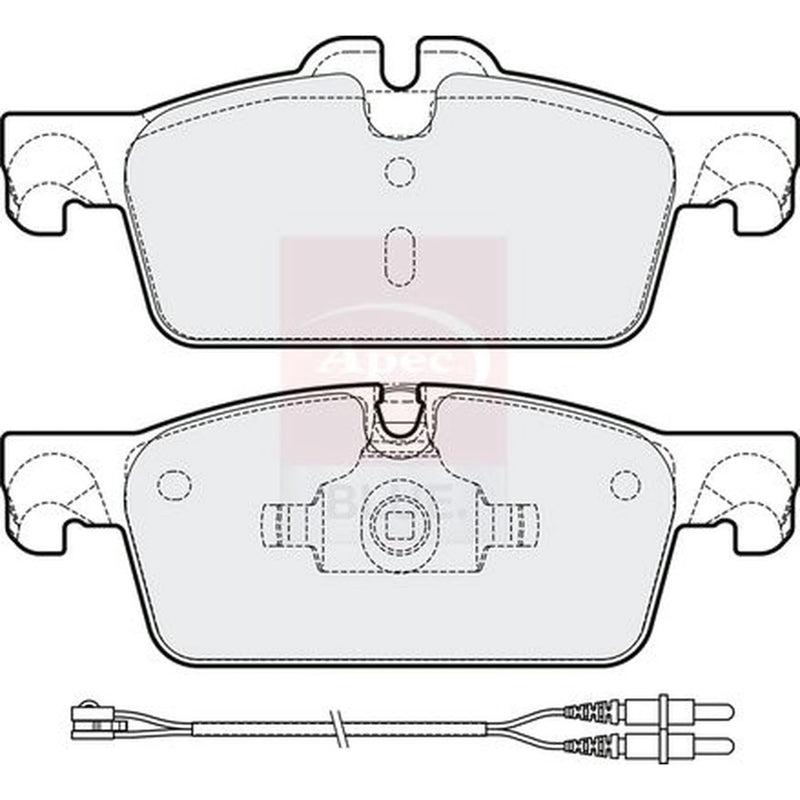 Apec Front Brake Pad Set PD3275
