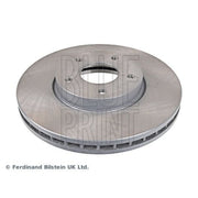 Blue Print 2 x Internally Vented Front Brake Discs ADN14387