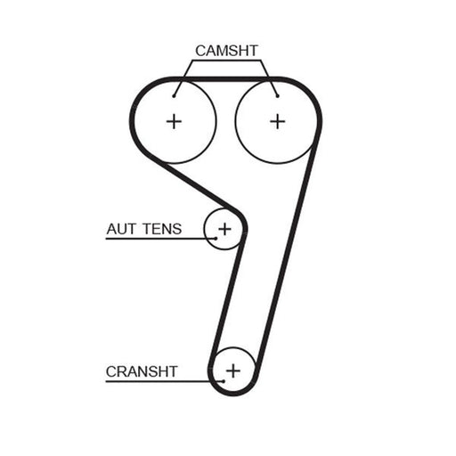 Gates Timing Belt & Water Pump Kit KP25669XS