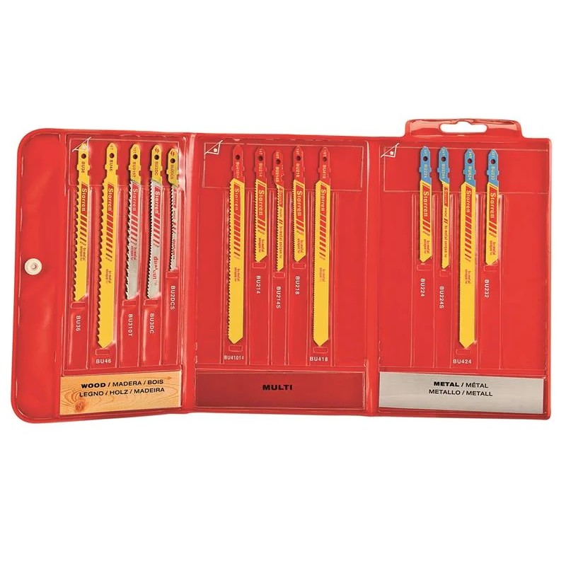 Starrett BU6 Jigsaw Blade Assortment Pack, 14 Piece - BU6
