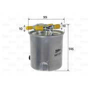 Valeo Fuel Filter Element 587579