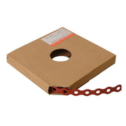 ForgeFix Red Plastic Coated Pre-Galvanised Band 12mm x 0.8 x 10m Box 1 - PCBR12