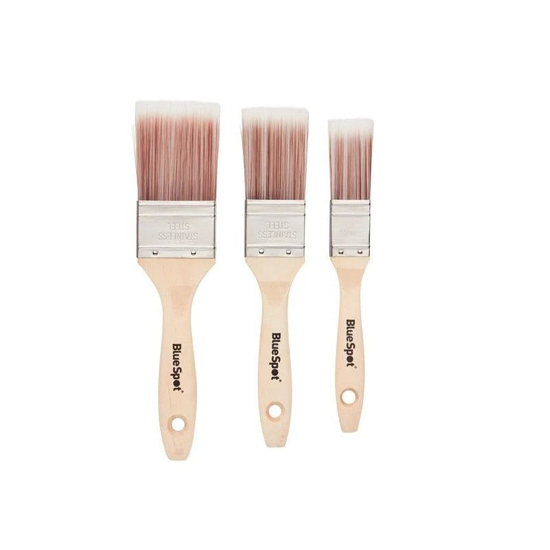 BlueSpot Tools Synthetic Paint Brush Set, 3 Piece - 36010