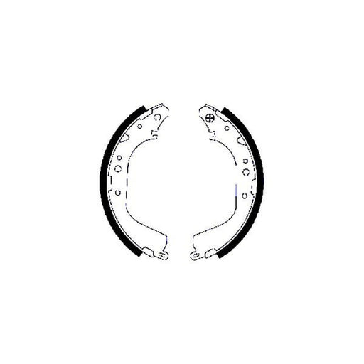 Mintex 4 x Brake Shoe Set Axle Kit MFR530