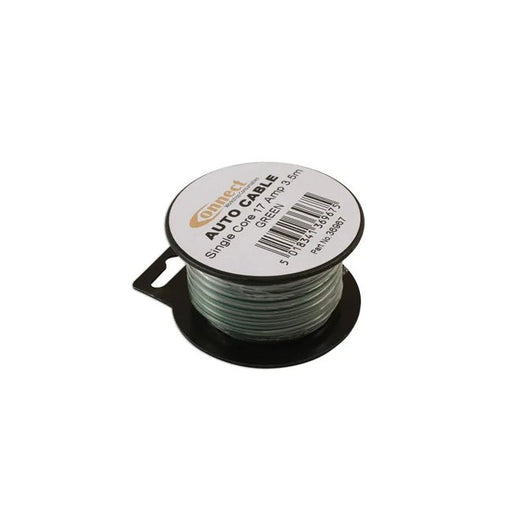 Connect Green Single Core Auto Cable 28/0.30 3.5m - CPL