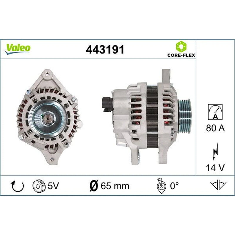 Valeo Car Alternator 12V 443191