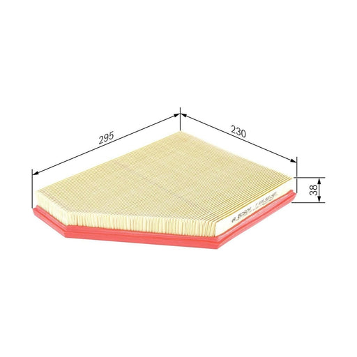 Genuine Bosch Car Air Filter S0485 Fits Bmw X5 - 4.8 - 06-08 F026400485 Bosch  - Town Parts