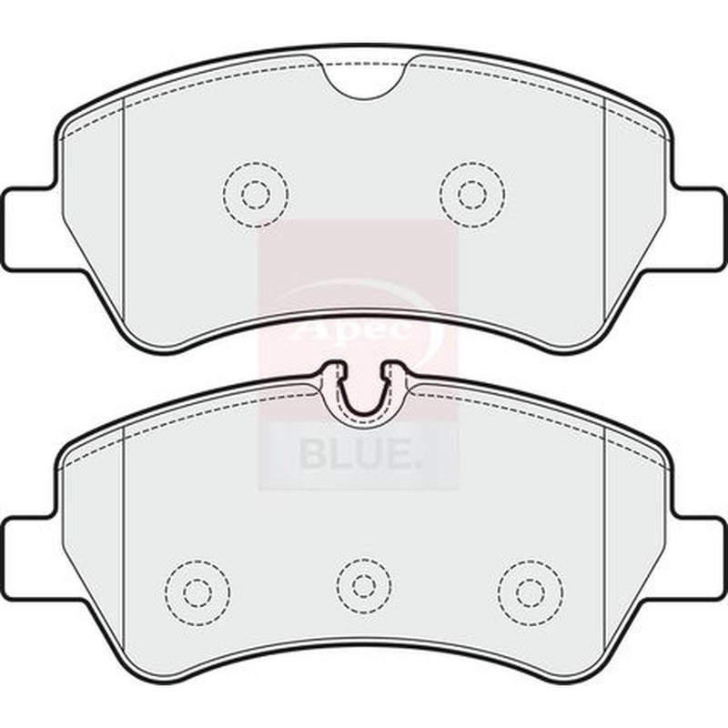 Apec Rear Brake Pad Set PD3369
