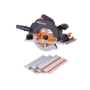 Evolution R185CCSX Circular Track Saw Kit 185mm 1600W 240V - 027-0001