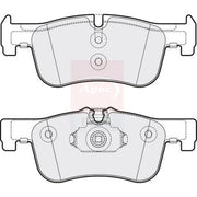 Apec Front Brake Pad Set PD3291