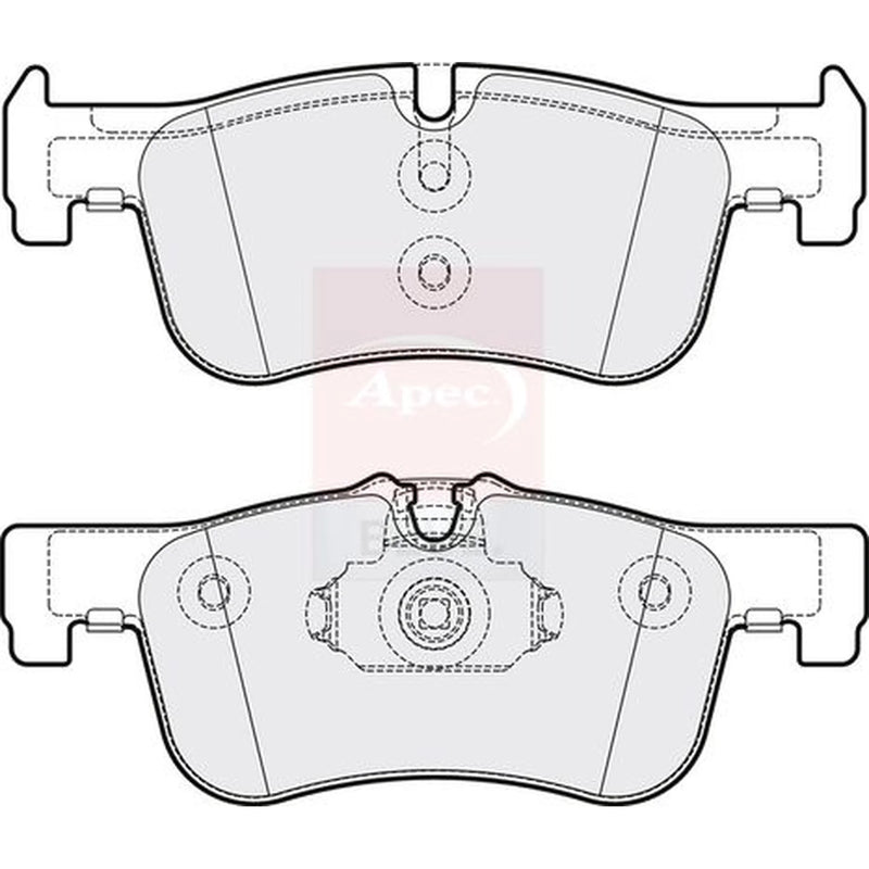 Apec Front Brake Pad Set PD3291