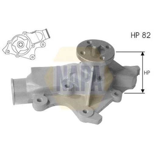 NAPA Engine Cooling Water Pump NWP1270