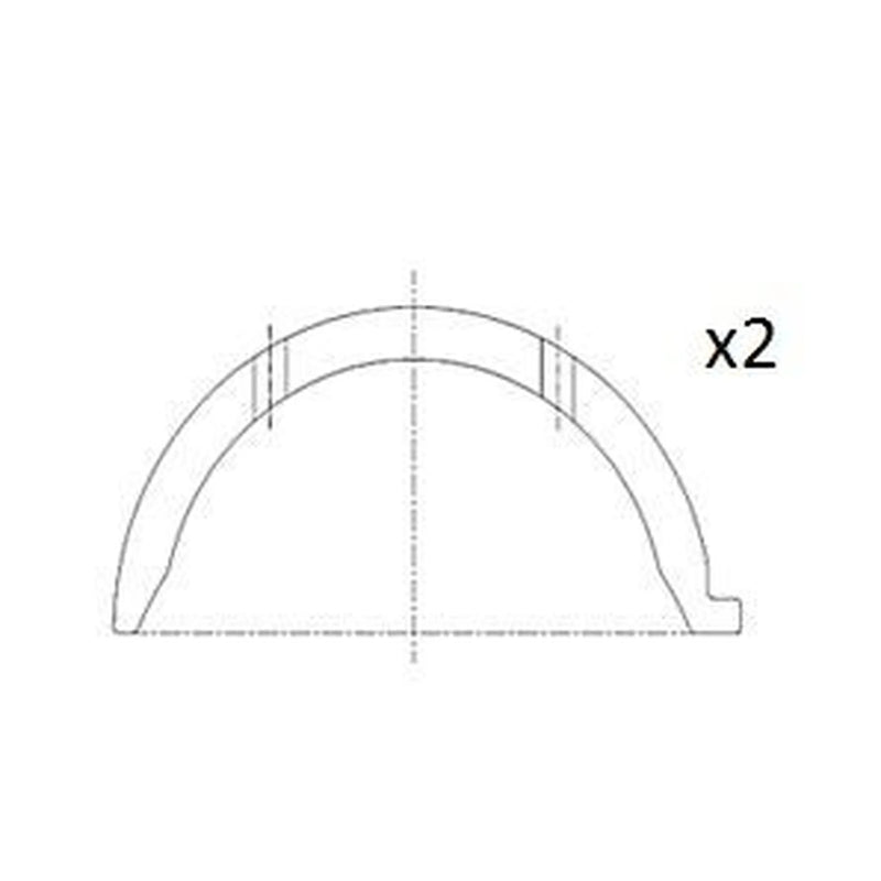 FAI Thrust Washer Set 78.5mm BT3014-STD