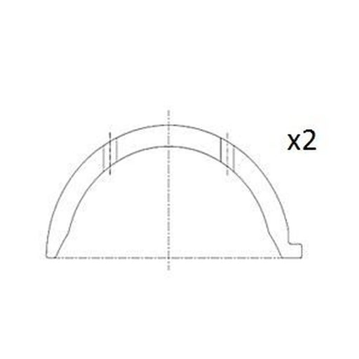 FAI Thrust Washer Set 78.5mm BT3014-STD