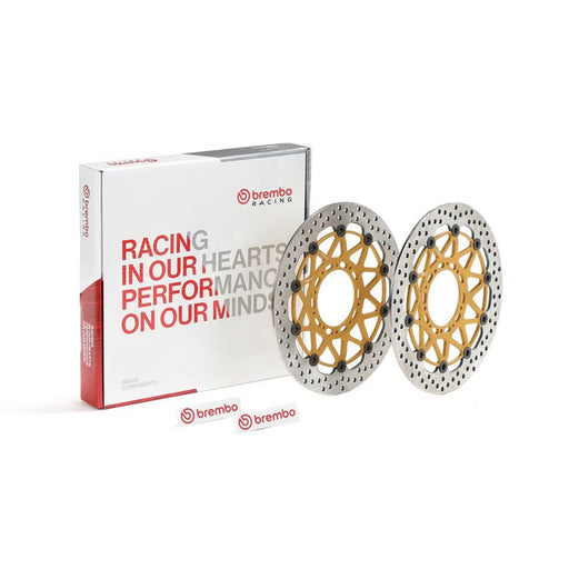 Brembo 2 x Floating Front Brake Disc Brake Discs 208973764
