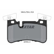 Textar Rear Brake Pad Set 2473301