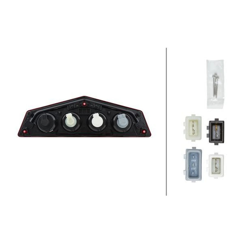 Hella Tail Light / Lamp PY21W Right 2VP 012 570-081